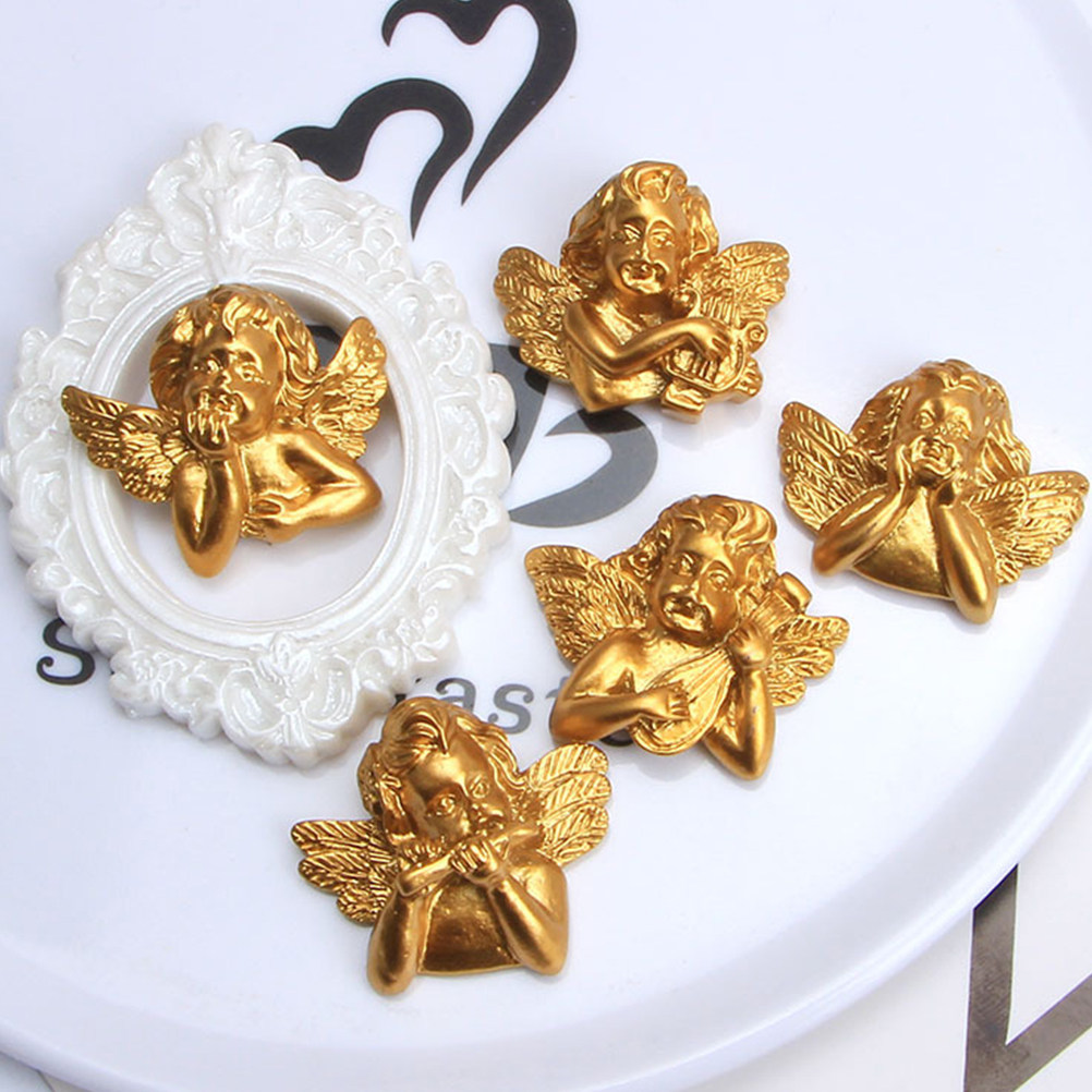 Embellishment Crafts - 15 قطعة من إكسسوارات الملائكة المصنوعة