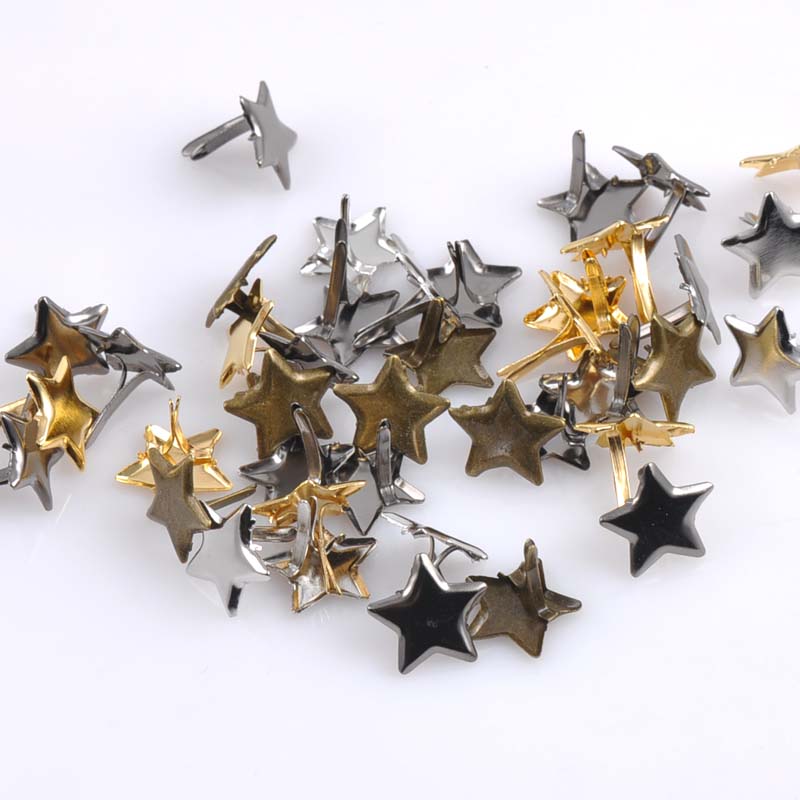 Embellishments For Scrapbooking - 50 قطعة مختلطة الباستيل ستار براد
