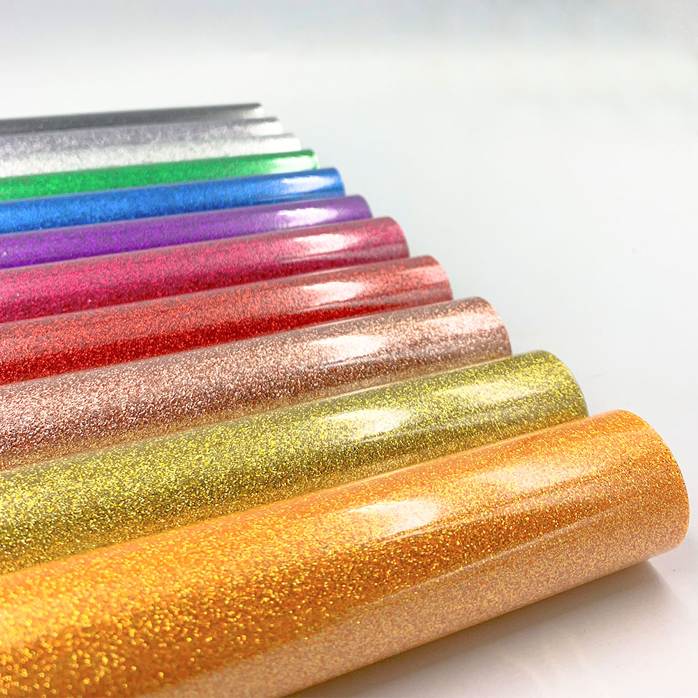 Glitter Vinyl Roll - 11 قطعة 12 