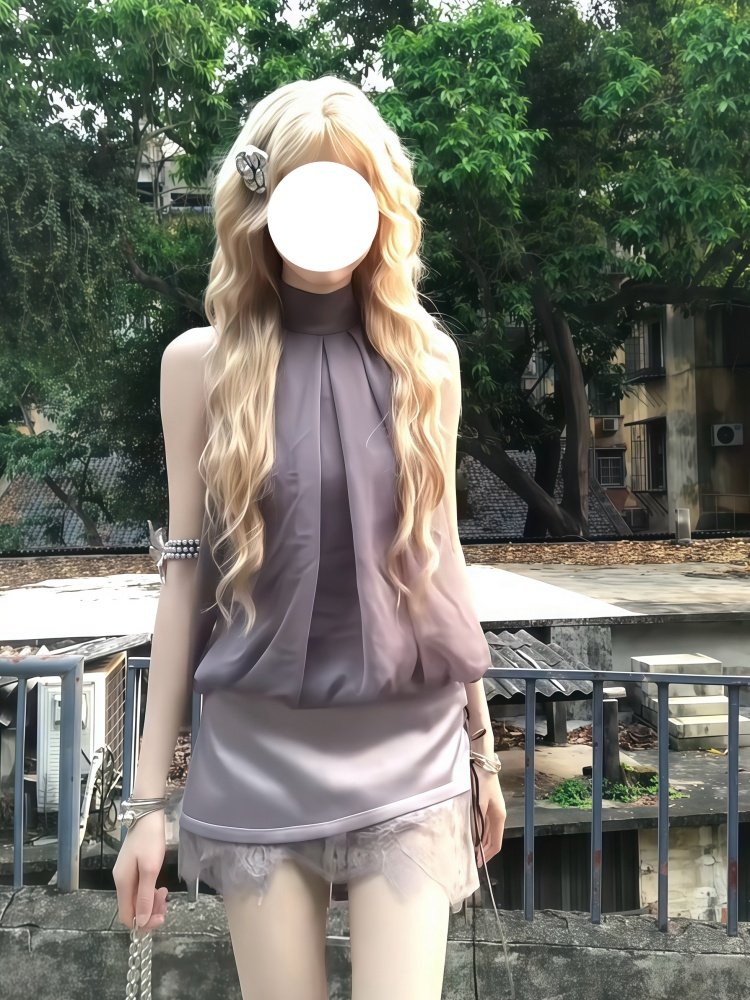 طقم سويت لوليتا من قطعتين للنس - مراجعة Elastic Lace Trim وسعره