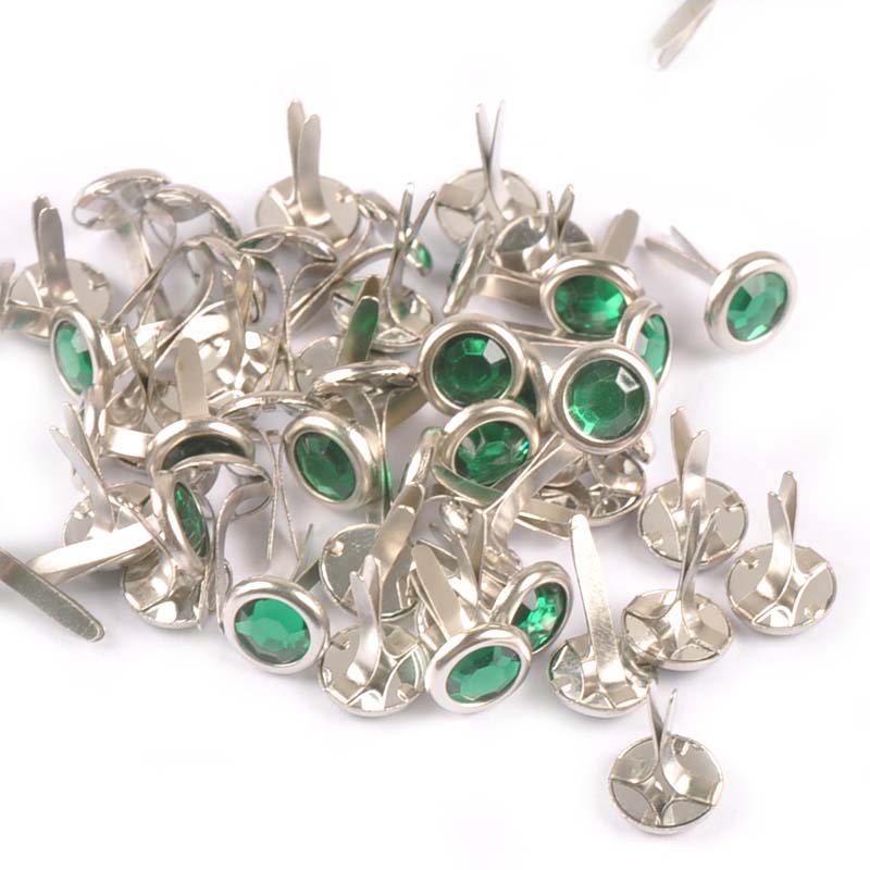 50 قطعة من دبابيس الراينستون ا - مراجعة Embellishments For Scrapbooking وسعره