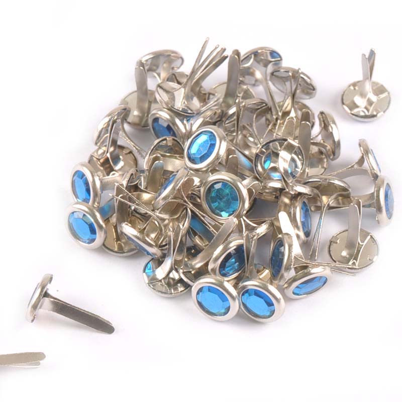 50 قطعة من دبابيس الراينستون ا - مراجعة Embellishments For Scrapbooking وسعره