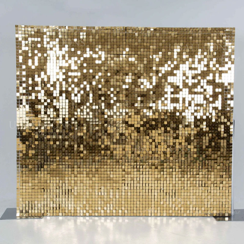 الشمبانيا الذهب لامع خلفية لوح - مراجعة Sequin Fabric Panel وسعره