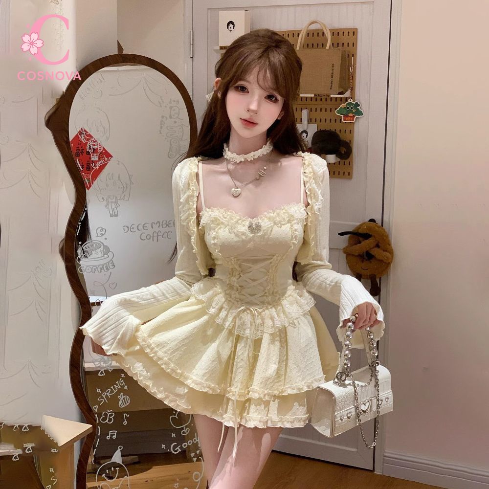 طقم فستان كاميسول سويت لوليتا  - مراجعة Elastic Lace Trim وسعره