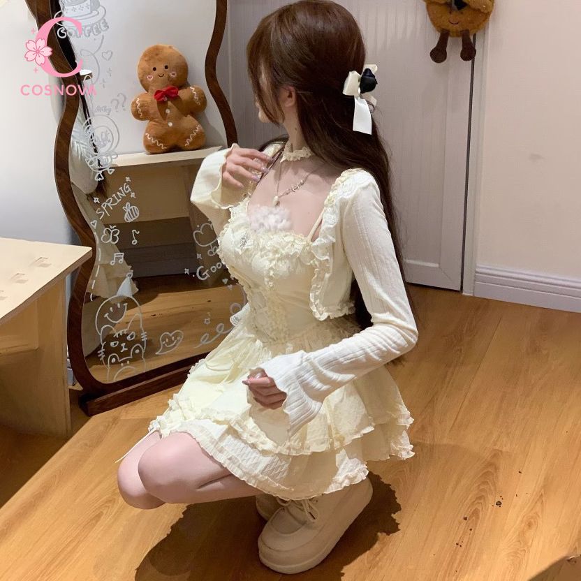طقم فستان كاميسول سويت لوليتا  - مراجعة Elastic Lace Trim وسعره
