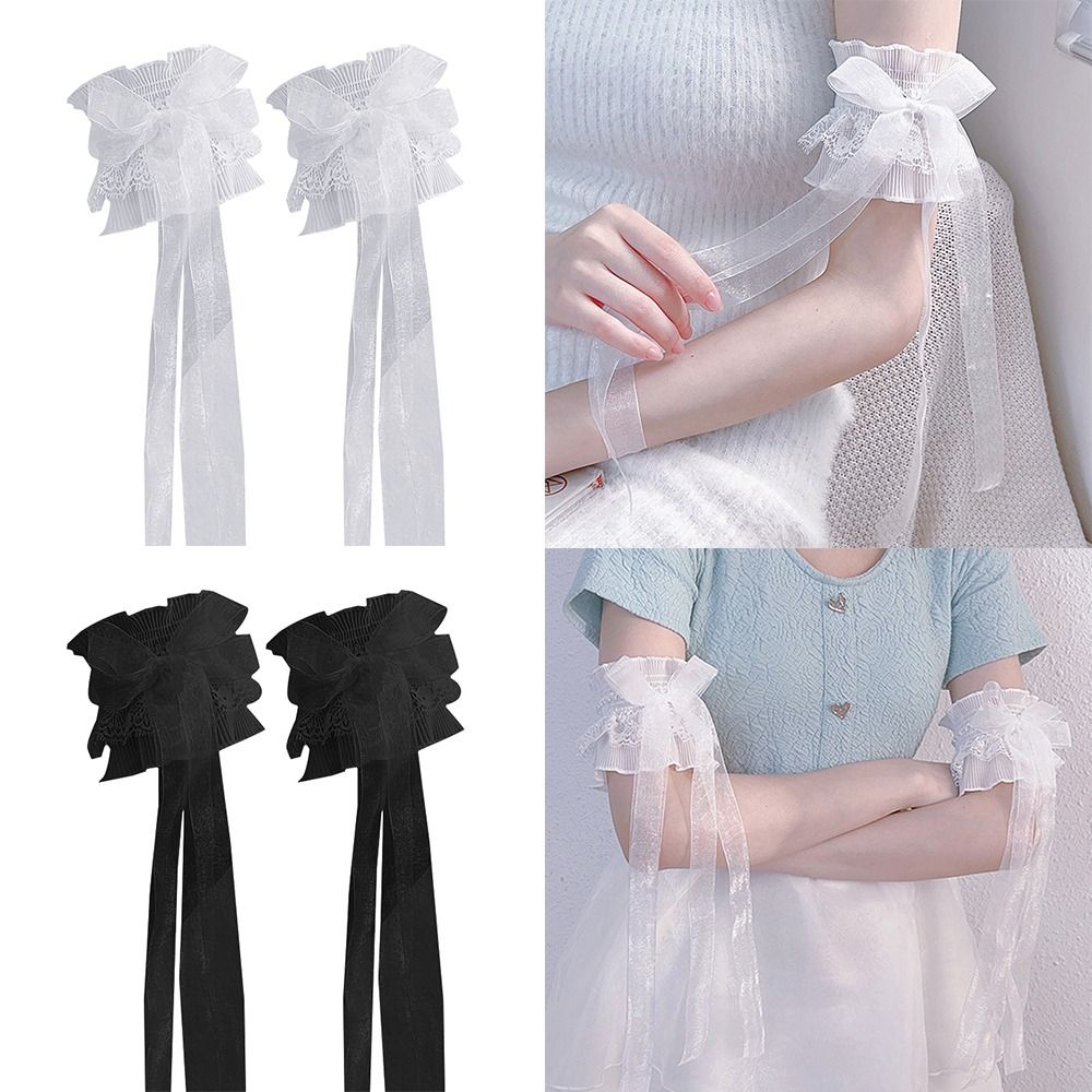 مدفئات الذراع من الدانتيل المك - مراجعة Elastic Lace Trim وسعره