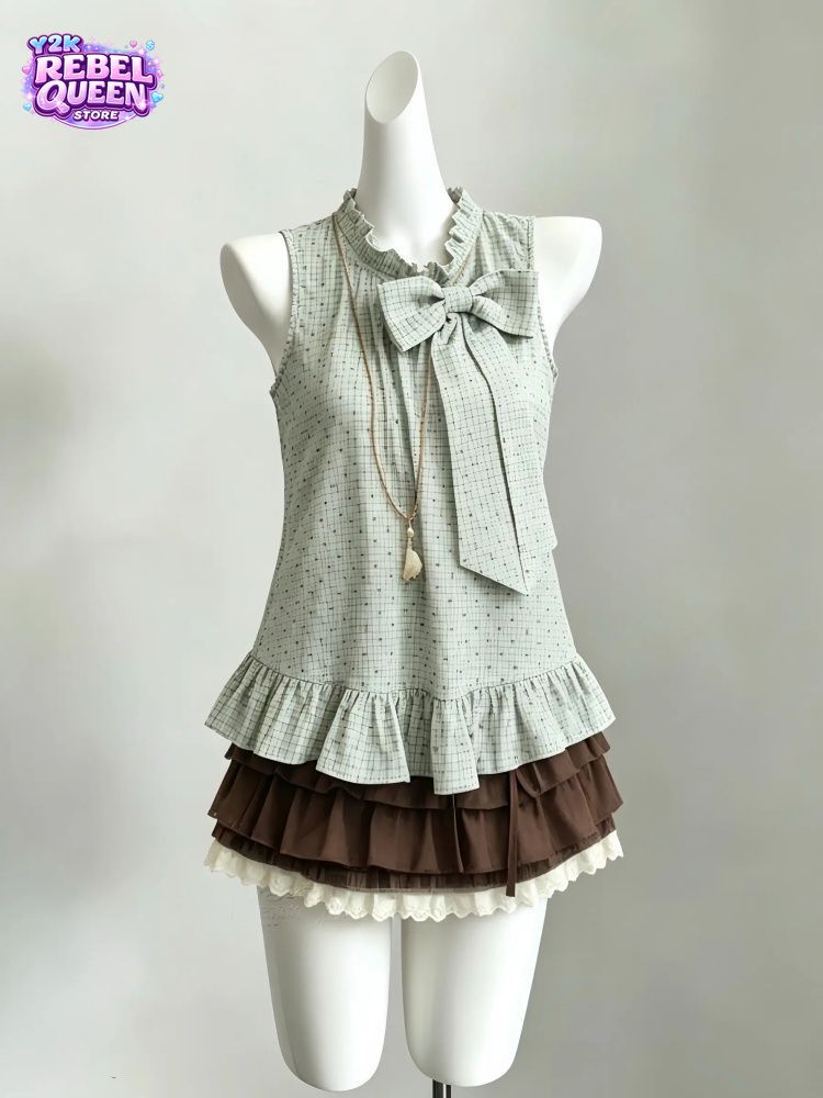طقم ياباني عتيق من قطعتين للنس - مراجعة Elastic Lace Trim وسعره